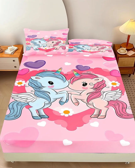 Dein süßes Einhorn Bettlaken für Kids &