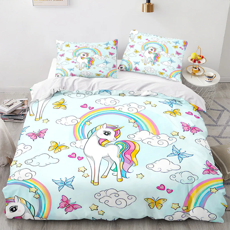 Deine Galaktische Einhorn Bettwäsche