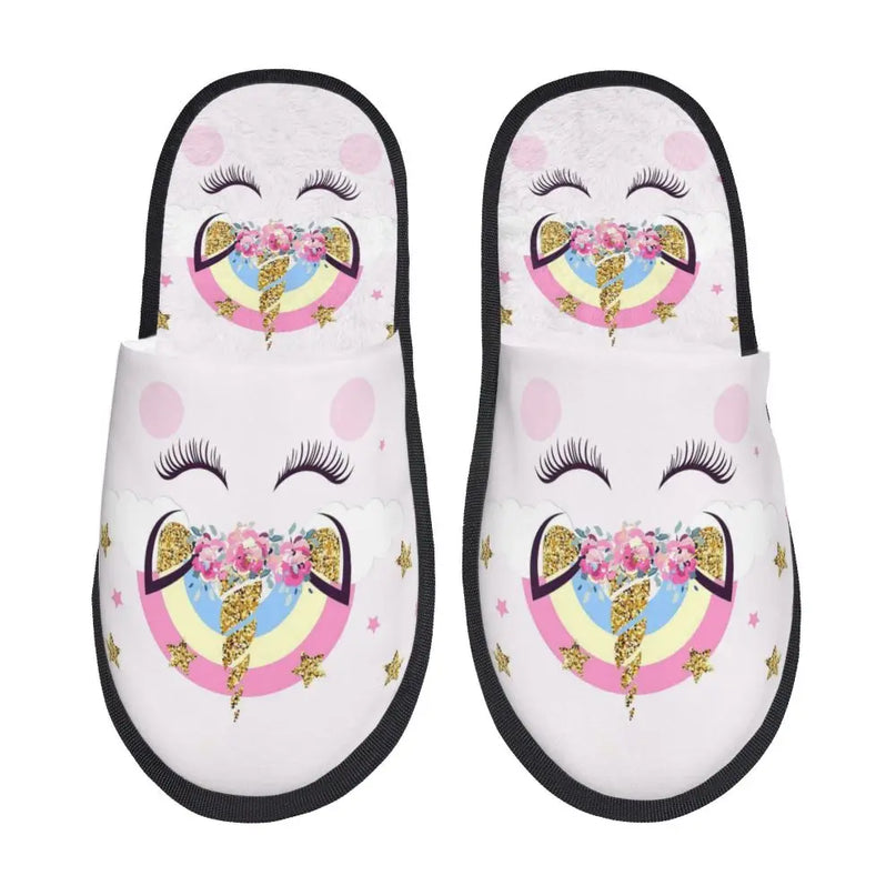 Deine neuen Einhorn Hausschuhe – so weich!