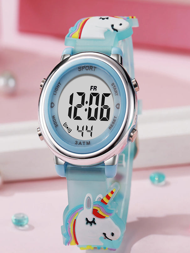 Deine magische Einhorn Uhr mit LED