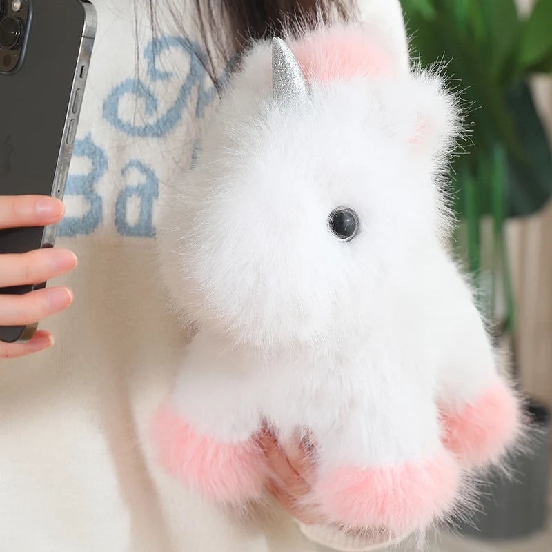 Dein süßes Regenbogen Einhorn Kissen!