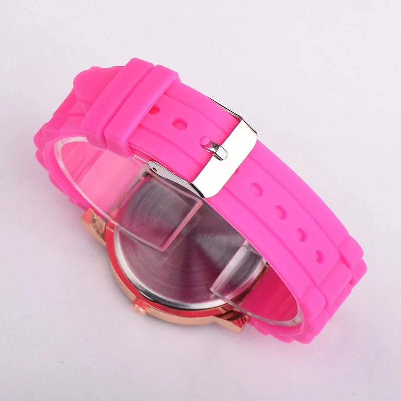 Deine wasserdichte Einhorn Uhr in Pink!