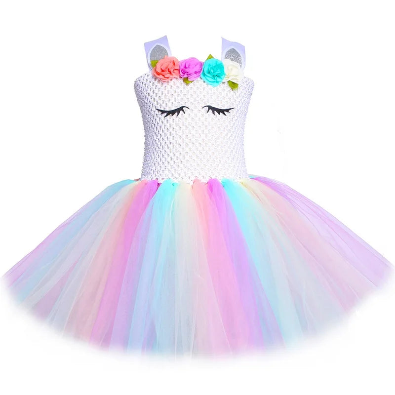 Dein suesses Einhorn Tutu Kleid mit