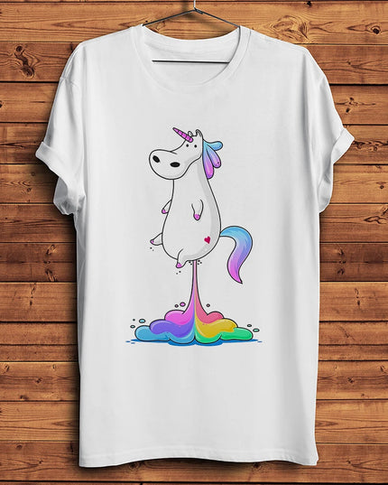 Dein Einhorn Kleid mit Regenbogen-Furz!