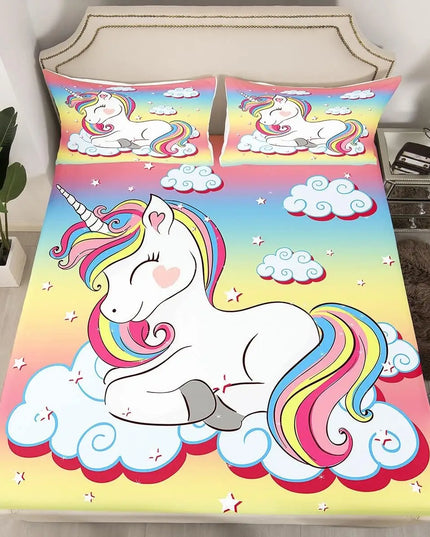 Dein Einhorn Bettlaken für zauberhafte