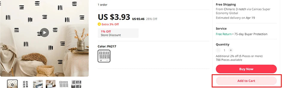 Dein zauberhaftes Einhorn Wandtattoo Aquarell