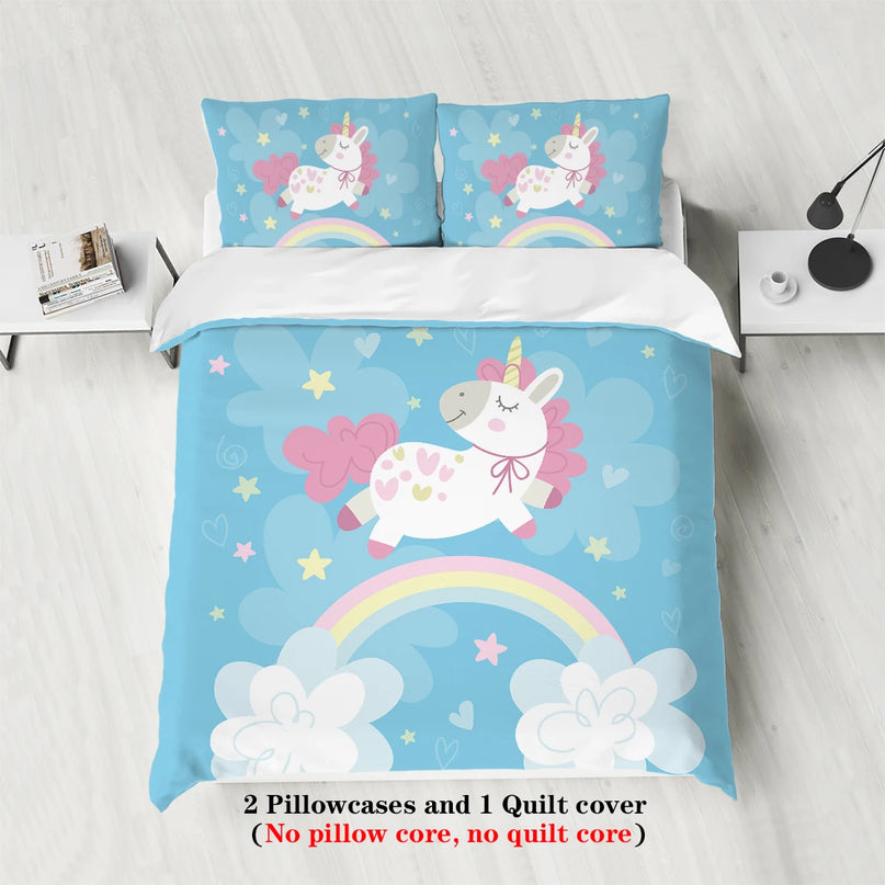 Deine Einhorn Bettwäsche mit