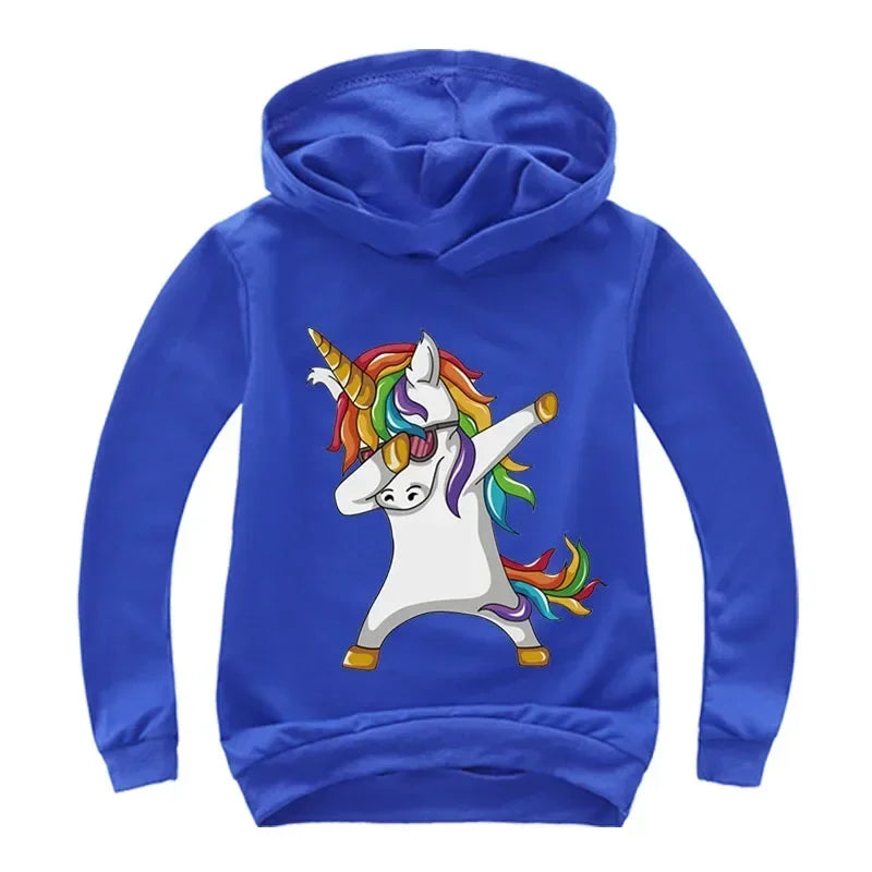 Dein farbenfroher Einhorn Hoodie für alle