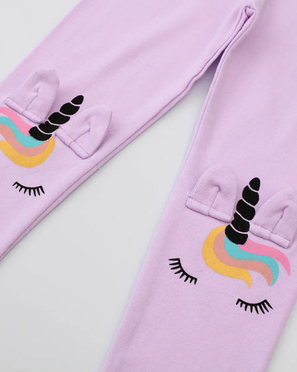 Kuschelige Einhorn Leggings – Dein