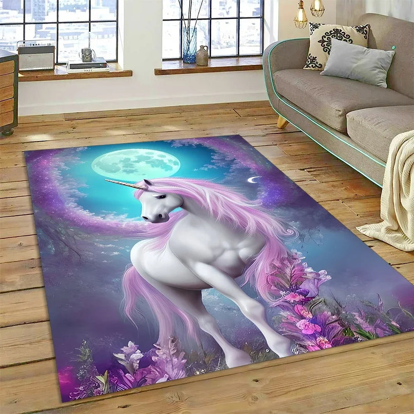 Dein Einhorn Sessel als 3D Traum-Teppich!