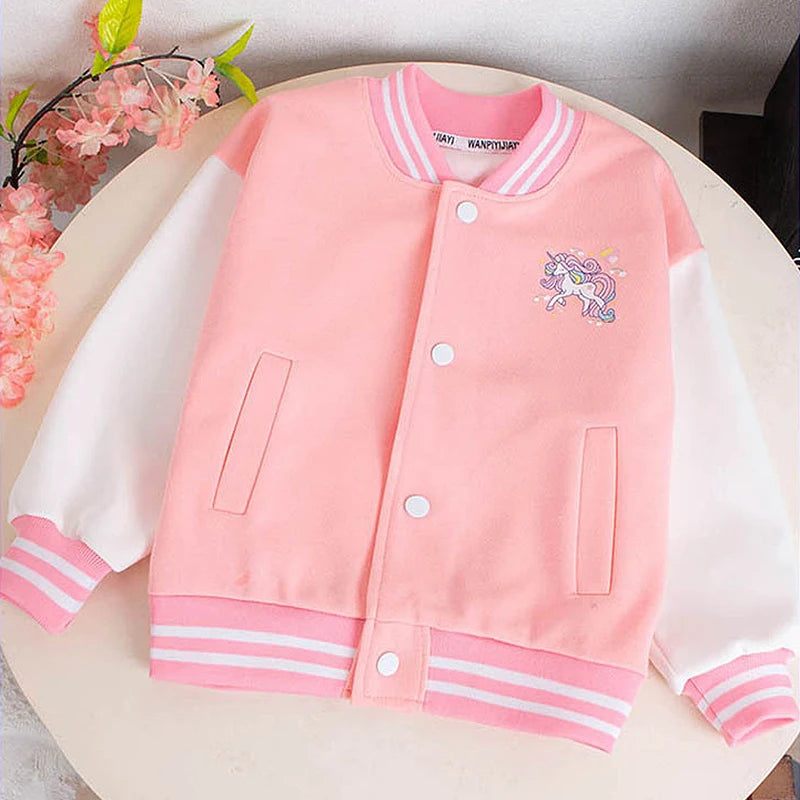 Deine coole Einhorn Baseball Jacke!