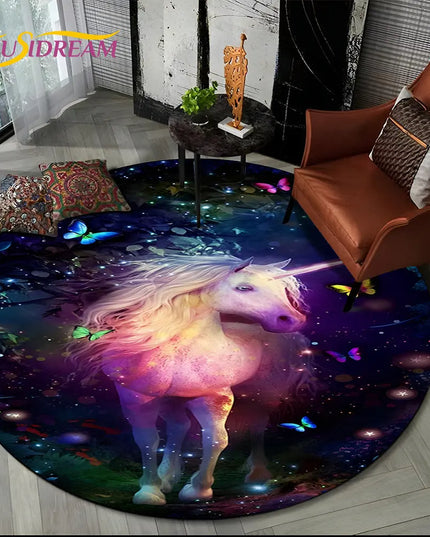 Dein Einhorn Sessel Teppich Traum!