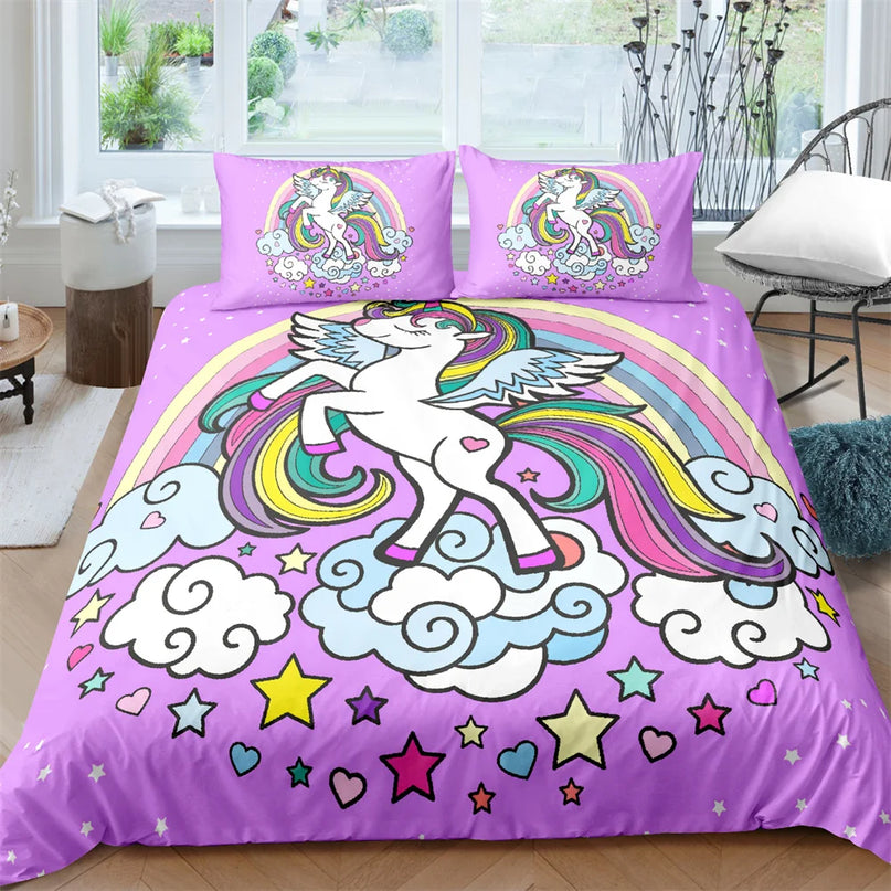 Deine Einhorn Bettwäsche für galaktische