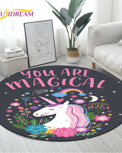 Dein runder Einhorn Sessel zum Spielen!