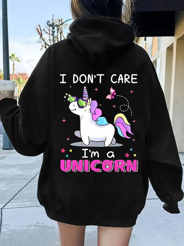 Dein lässiger Einhorn Hoodie mit