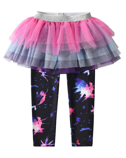 Deine Einhorn Leggings mit Tutu-Rock!