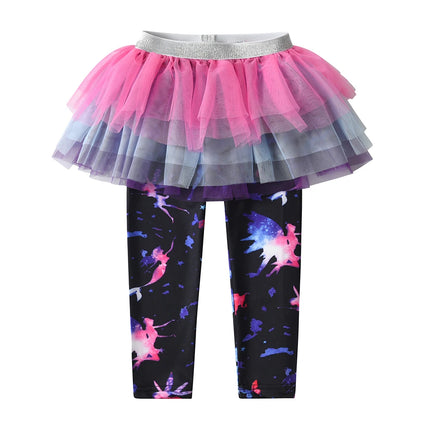 Deine Einhorn Leggings mit Tutu-Rock!
