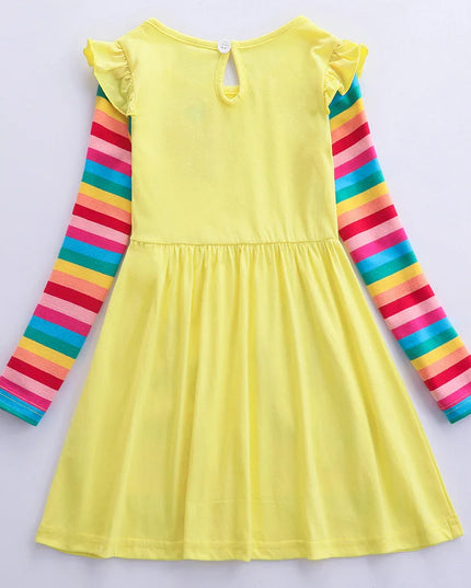 Graues Einhorn Kleid für gemütliche