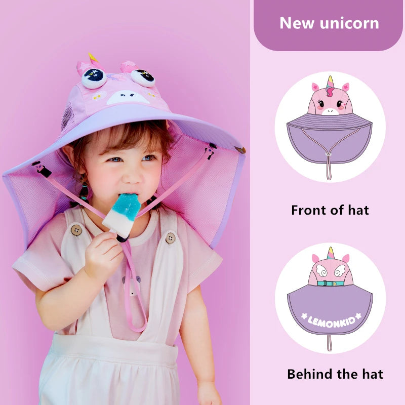 Deine Einhorn Mütze für sonnige Tage!