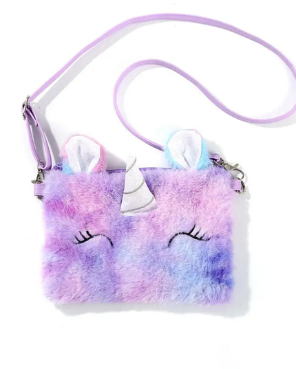Deine flauschige Einhorn Umhängetasche!