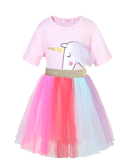 Dein zauberhaftes Einhorn Kostuem Pink B!