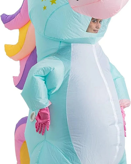 Gruselig-Süss: Dein Skelett Einhorn Kostuem!