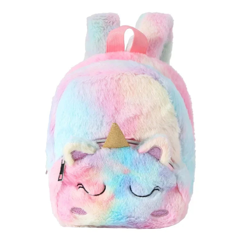 Dein lila Einhorn Rucksack mit großen Augen!