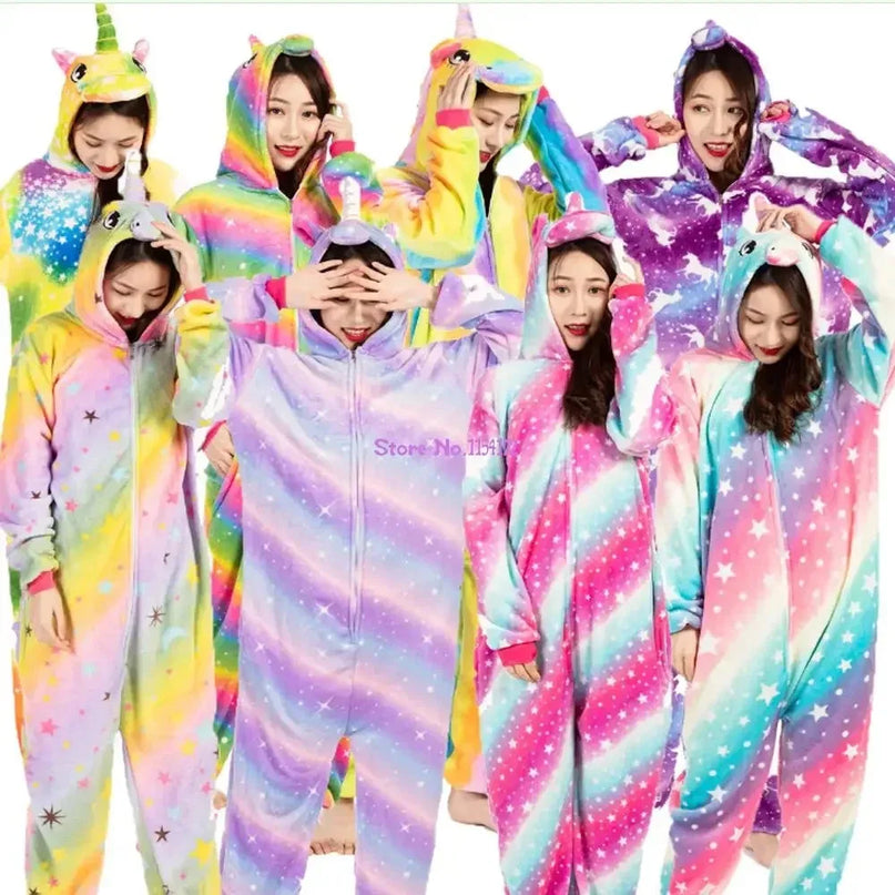 Dein kuscheliger Einhorn Onesie Panda-Style!