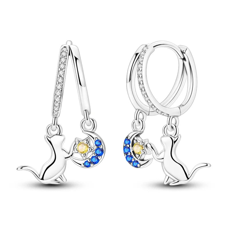 Verzaubernde Einhorn-Chamäleon Ohrhänger!