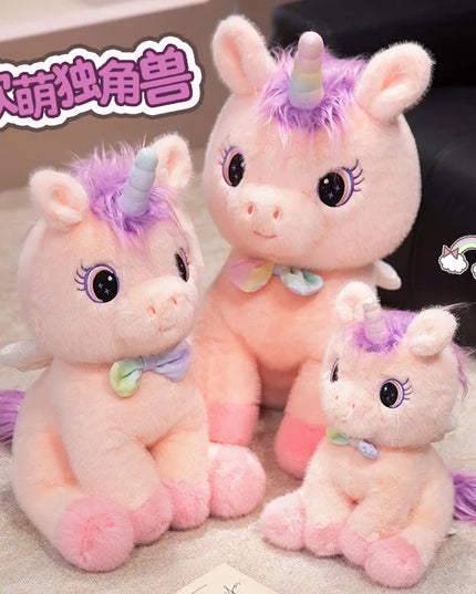 Dein süßer Regenbogen Engel Einhorn Kissen!