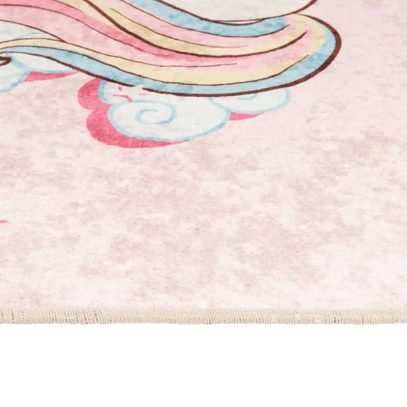 Dein kuscheliger Einhorn Teppich in Pink