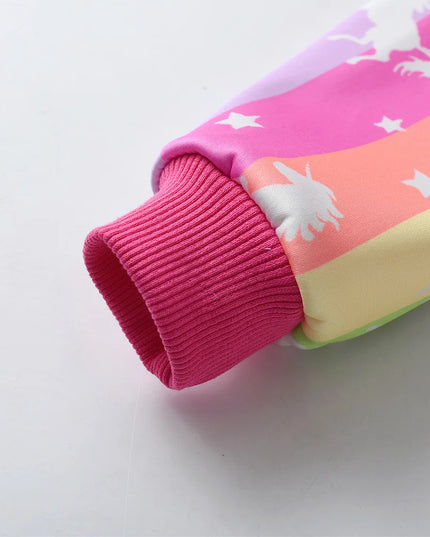 Dein bunter Einhorn Hoodie für strahlende