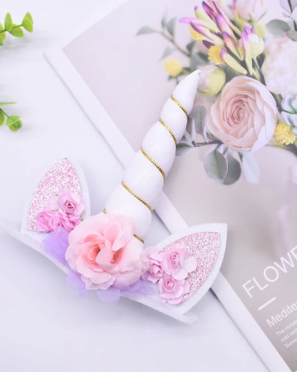 Glamouröser Einhorn Backform Topper