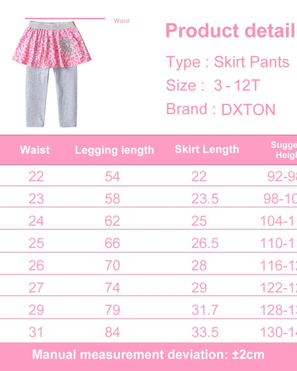 Deine Einhorn Leggings mit Glitzer-Rock