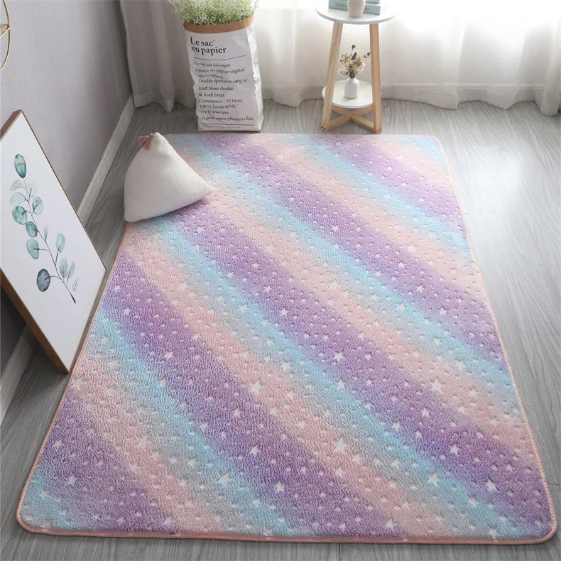 Leuchtender Einhorn Sessel Regenbogen