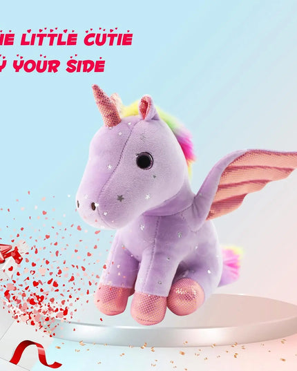 Dein Einhorn Plüschtier Regenbogen-Freund!