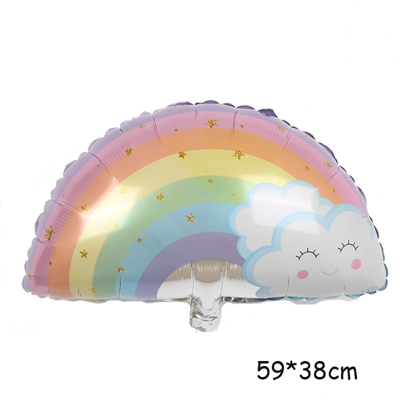 Dein Einhorn Kuscheltier Ballon-Set