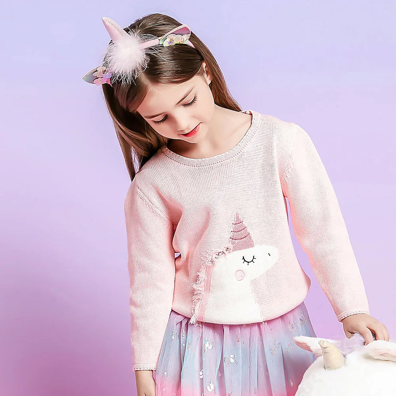 Dein kuscheliger Einhorn Pullover in Pink!