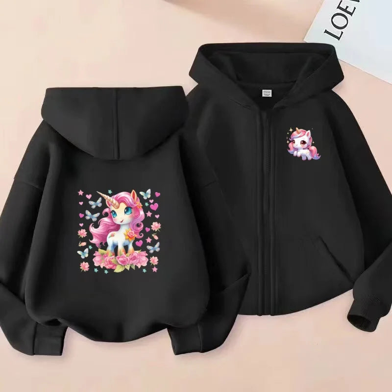 Deine süße Einhorn Jacke für alle Abenteuer!