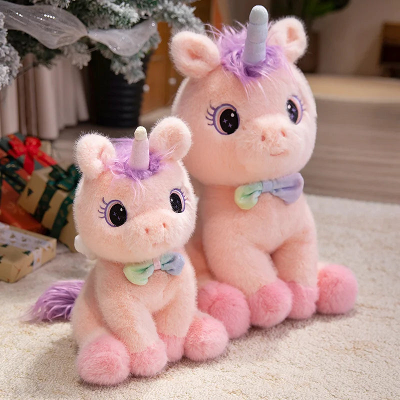 Dein süßer Regenbogen Engel Einhorn Kissen!