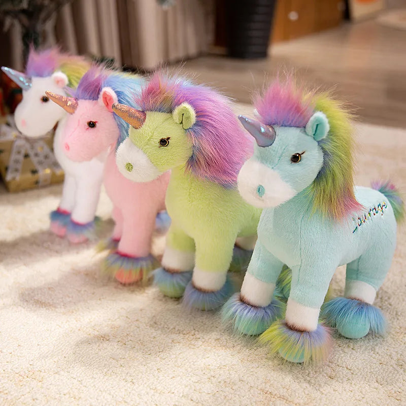 Dein Regenbogen Einhorn Kissen zum Liebhaben!