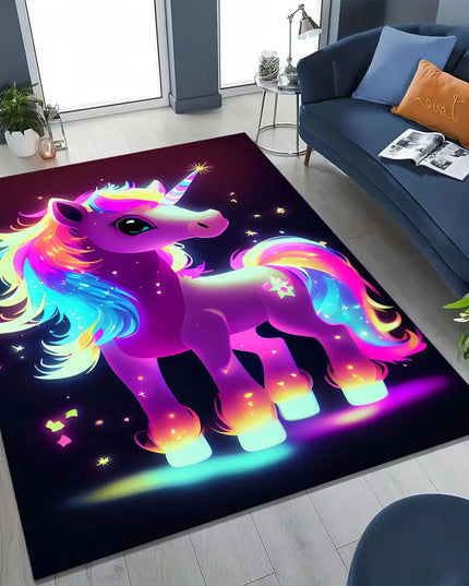 Dein Einhorn Sessel Regenbogen-Mädchen