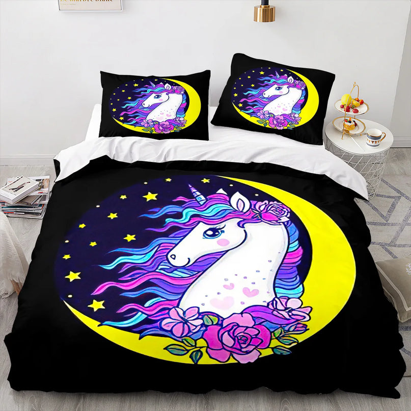 Deine Galaktische Einhorn Bettwäsche