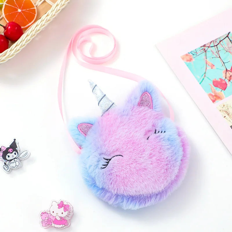 Flauschi-Traum: Einhorn Umhängetasche!