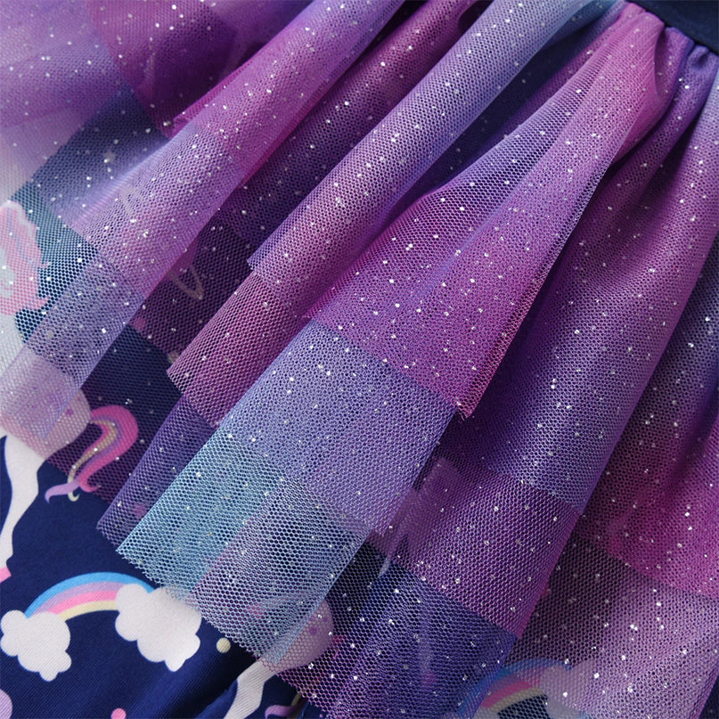 Magische Einhorn Leggings mit Tüllrock!