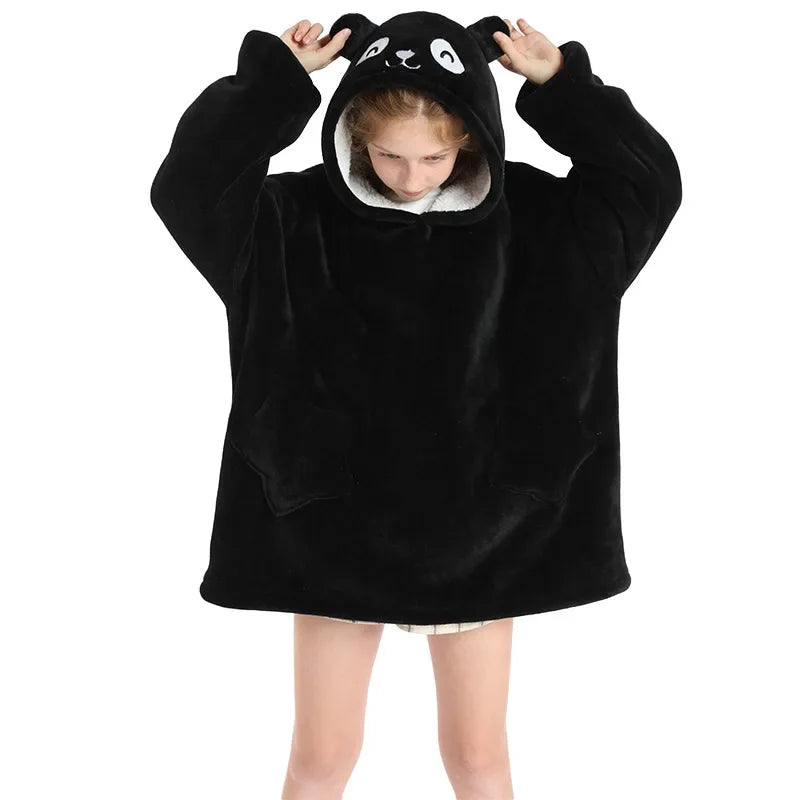 Dein Einhorn Decke Bademantel für Kids!
