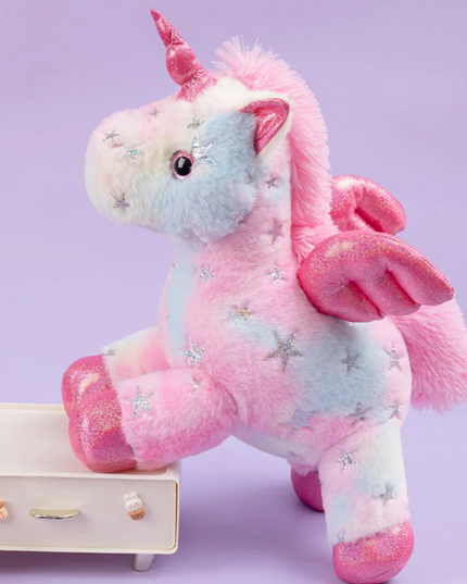 Dein Glitzerndes Einhorn Plüschtier mit