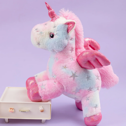 Dein Glitzerndes Einhorn Plüschtier mit