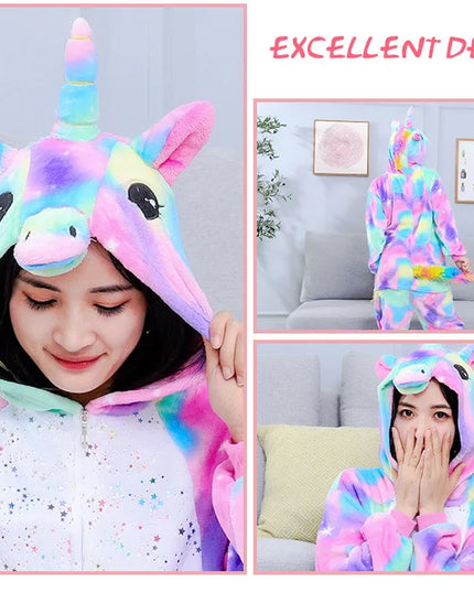 Dein strahlender Einhorn Onesie für