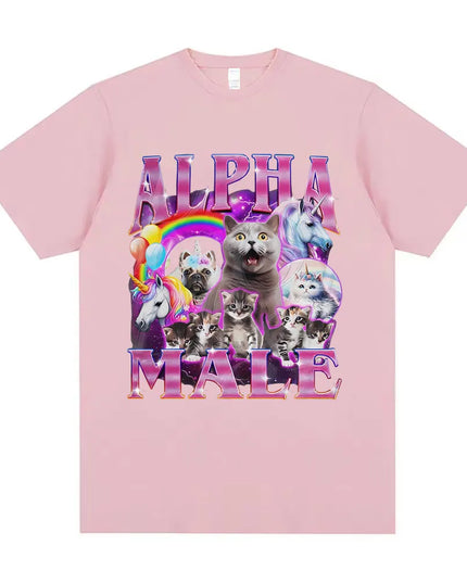 Dein neues Einhorn T-Shirt: Alpha Cat Meme